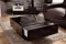 Klub Sto Maxx 80 x 80 x 35 cm Sa Jednom Fiokom Black - thumbnail 2