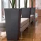 Visoka saksija Evolution Matt Eros Black - thumbnail 2