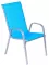 Garnitura Za Terasu od Metala, Tekstila i Stakla - Como Blue - thumbnail 2