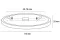 LED ugradna panel lampa 8W dnevno svetlo LUPF-O-8/W - thumbnail 2