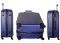 Set ABS kofera Enova Sevilla Teget 55cm-65cm-75cm 514240 - thumbnail 2