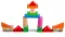 Pino Toys Edukativne kocke 100 komada 8477 - thumbnail 2