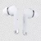 Happy Plugs Stockholm Air 1 Plus In-Ear White Bežične Slušalice - thumbnail 2