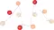 Dekortaivne lampice Venuto 29958-10 crvena-krem - thumbnail 2