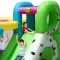 Zamak Za Skakanje - Trampolina sa Toboganom Happy Hop Puppy Land - thumbnail 2