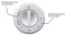Stubni ventilator 50W Prosto TF813B - thumbnail 3