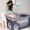 Lorelli Prenosivi krevetac za bebe Moonlight 2 nivoa Grey dream 10080412365 - thumbnail 3