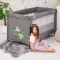 Lorelli Putni krevetac sa 2 nivoa Noemi 2 Rose velvet unicorn 10080552151 - thumbnail 3