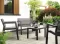Baštenska garnitura Emilly Patio Graphite - thumbnail 3