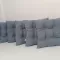 Pamučni Podmetač Za Stolicu 50 x 50 cm Grey - thumbnail 3