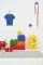 Kutija za odlaganje LEGO® Kocka 4  25x25x18cm narandžasta 4003 - thumbnail 4