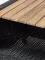 Lounge garnitura za 4 osobe Neva Black - thumbnail 4