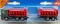 SIKU Kamion sa 2 prikolice - Truck with dumper body and tipping trailer 1685 - thumbnail 4