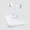 Happy Plugs Stockholm Air 1 Plus In-Ear White Bežične Slušalice - thumbnail 4