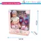 WARM BABY Lutka beba 42cm sa rođendanskim setom WZJ033A-1 858057 - thumbnail 4