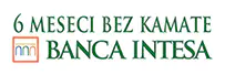 Mozete platiti online karticama banke Intesa na 6 rata bez kamata