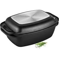 Kliknite za detalje - LAMART Posuda za pečenje na žaru sa poklopcem LT1105  Kliknite za detalje - LAMART Posuda za pečenje na žaru sa poklopcem LT1105