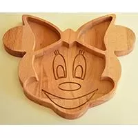 Kliknite za detalje - Mini drveni tanjirić od bukve, 26x24cm Kliknite za detalje - Mini drveni tanjirić od bukve, 26x24cm