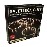 Kliknite za detalje - Svetleće crevo 6 metara Belo Kliknite za detalje - Svetleće crevo 6 metara Belo