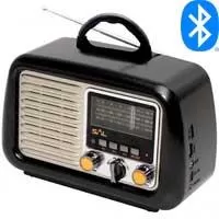 Kliknite za detalje - Prenosni multimedijalni retro FM radio prijemnik BT USB Mp3 RRT2B Kliknite za detalje - Prenosni multimedijalni retro FM radio prijemnik BT USB Mp3 RRT2B