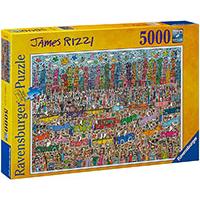 Kliknite za detalje - Ravensburger Puzzle 5000 delova - Džejms Rizi - Nothing is as Pretty as a Rizzi City 17427