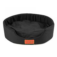 Kliknite za detalje - Pet Line Krevet za velike pse Oval Crni 92cm