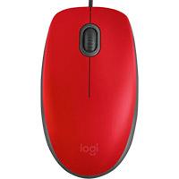 Kliknite za detalje - Logitech M110 Silent Red žični miš