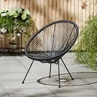 Kliknite za detalje - Baštenska Lounge Stolica Surry Black Kliknite za detalje - Baštenska Lounge Stolica Surry Black