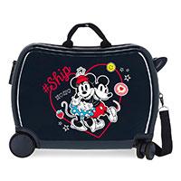 Kliknite za detalje - Disney Dečji putni kofer za vožnju Mickey And Minnie Always be kind Navy 44998