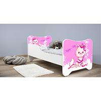 Kliknite za detalje - Dečiji krevet sa dušekom i letvicama 160x80 cm Happy kitty 