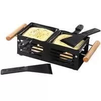 Kliknite za detalje - CILIO Set raklet posuda za topljenje sira Kase-Party Raclette za dve osobe Kliknite za detalje - CILIO Set raklet posuda za topljenje sira Kase-Party Raclette za dve osobe