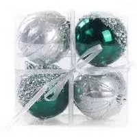 Kliknite za detalje - Ukrasi za novogodišnju jelku Kugle Icy Special 8cm 4kom. SZ Kliknite za detalje - Ukrasi za novogodišnju jelku Kugle Icy Special 8cm 4kom. SZ