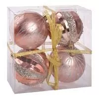 Kliknite za detalje - Ukrasi za novogodišnju jelku Kugle Icy Special 8cm 4kom. CH Kliknite za detalje - Ukrasi za novogodišnju jelku Kugle Icy Special 8cm 4kom. CH