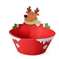 Kliknite za detalje - Novogodišnja dekoracija Korpice Irvas 18cm - 2 kom Kliknite za detalje - Novogodišnja dekoracija Korpice Irvas 18cm - 2 kom