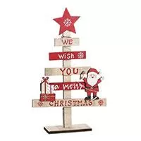 Kliknite za detalje - Novogodišnja kućna dekoracija Jelka Merry Christmas 31cm sa LED lampicama Kliknite za detalje - Novogodišnja kućna dekoracija Jelka Merry Christmas 31cm sa LED lampicama