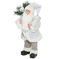 Kliknite za detalje - Deda Mraz Figura Christopher White 50 cm