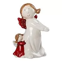 Kliknite za detalje - Novogodišnja i božićna dekoracija Keramička figurica Anđeli 16.5cm Kliknite za detalje - Novogodišnja i božićna dekoracija Keramička figurica Anđeli 16.5cm