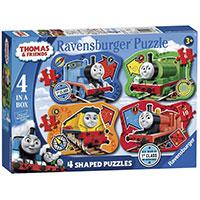 Kliknite za detalje - Thomas And Friends Puzzle 4 slagalice Ravensburger 06978