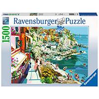 Kliknite za detalje - Ravensburger Puzzle slagalica 1500 delova Cinque Terre Italija 16953