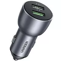 Kliknite za detalje - Ultra brzi auto punjač 3A 18W Ugreen CD213 Kliknite za detalje - Ultra brzi auto punjač 3A 18W Ugreen CD213