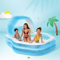 Kliknite za detalje - Intex 57186 porodični bazen za opuštanje 229x191x135cm Kliknite za detalje - Intex 57186 porodični bazen za opuštanje 229x191x135cm