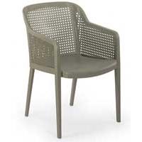 Kliknite za detalje - Baštenska stolica Tilia Octa Cement Gray