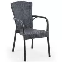 Kliknite za detalje - Baštenska stolica sa naslonima za ruke Tilia Royal Antracit Kliknite za detalje - Baštenska stolica sa naslonima za ruke Tilia Royal Antracit