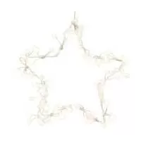 Kliknite za detalje - Dekorativna svetleća zvezda 30x30cm 115 LED Na baterije Kliknite za detalje - Dekorativna svetleća zvezda 30x30cm 115 LED Na baterije