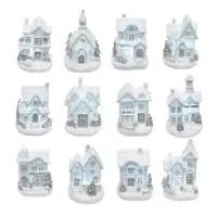 Kliknite za detalje - Svetleće zimske kućice 12 kom. V10cm Na baterije Kliknite za detalje - Svetleće zimske kućice 12 kom. V10cm Na baterije