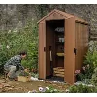 Kliknite za detalje - Pomoćna kućica za baštu i dvorište Šupa Keter Darvin 4X4FT braon Kliknite za detalje - Pomoćna kućica za baštu i dvorište Šupa Keter Darvin 4X4FT braon