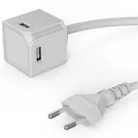 Kliknite za detalje - USB Cube Punjač za mobilne uređaje 2xUSB-A 2xUSB-C White Kliknite za detalje - USB Cube Punjač za mobilne uređaje 2xUSB-A 2xUSB-C White