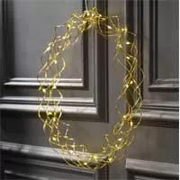 Kliknite za detalje - Novogodišnji LED venac sa tajmerom 35cm Kliknite za detalje - Novogodišnji LED venac sa tajmerom 35cm