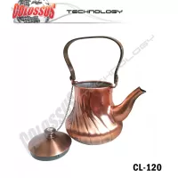 Kliknite za detalje - Bakarni čajnik Sa poklopcem 1.05L Colossus Line CL-120 Kliknite za detalje - Bakarni čajnik Sa poklopcem 1.05L Colossus Line CL-120