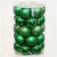 Kliknite za detalje - Novogodišnji ukrasi za jelku Kugle Zelene  34 kom. 242001708 Kliknite za detalje - Novogodišnji ukrasi za jelku Kugle Zelene  34 kom. 242001708